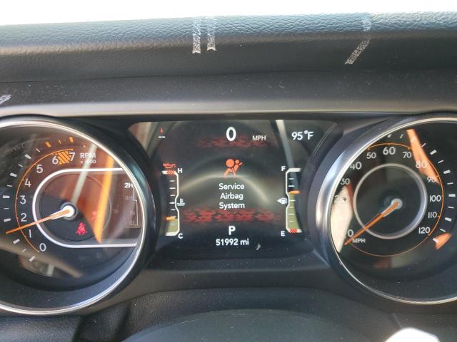 1C4HJXDN3MW630919 - 2021 JEEP WRANGLER U SPORT أسود صورة 9