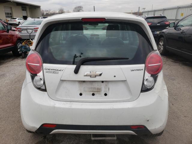 KL8CD6S98EC510823 - 2014 CHEVROLET SPARK 1LT WHITE photo 6