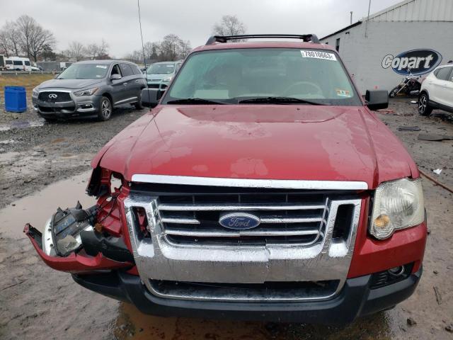 1FMEU51807UA16578 - 2007 FORD EXPLORER S XLT RED photo 5