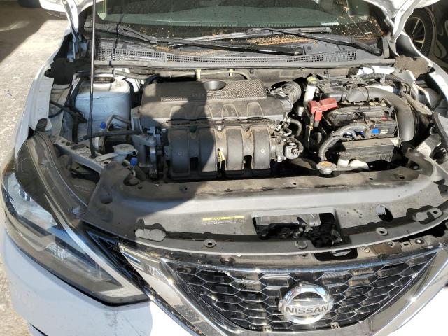 3N1AB7AP4HY401574 - 2017 NISSAN SENTRA S WHITE photo 11