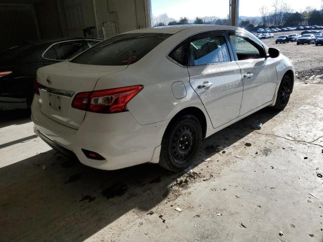 3N1AB7AP4HY401574 - 2017 NISSAN SENTRA S WHITE photo 3