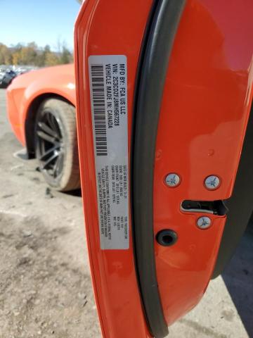 2C3CDZFJ8MH567228 - 2021 DODGE CHALLENGER R/T SCAT PACK RED photo 12