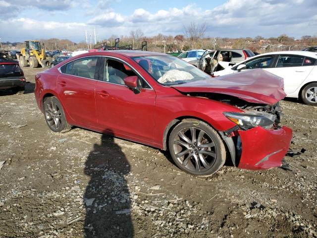 JM1GJ1W58G1431761 - 2016 MAZDA 6 GRAND TOURING RED photo 4