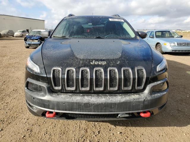 1C4PJMBX8JD591816 - 2018 JEEP CHEROKEE TRAILHAWK BLACK photo 5