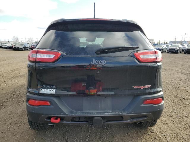 1C4PJMBX8JD591816 - 2018 JEEP CHEROKEE TRAILHAWK BLACK photo 6
