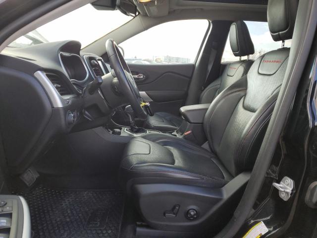 1C4PJMBX8JD591816 - 2018 JEEP CHEROKEE TRAILHAWK BLACK photo 7