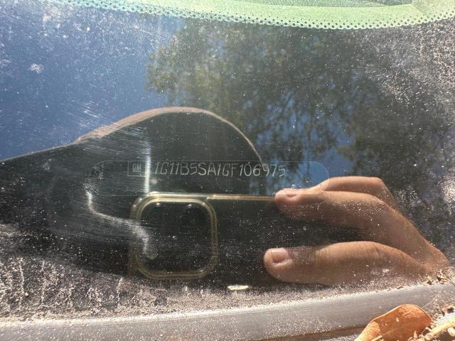 1G11B5SA1GF106975 - 2016 CHEVROLET MALIBU LIM LS თეთრი ფოტო 10