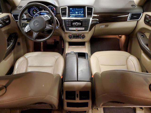 4JGDA5HB6EA370089 - 2014 MERCEDES-BENZ ML 350 4MATIC BLUE photo 8