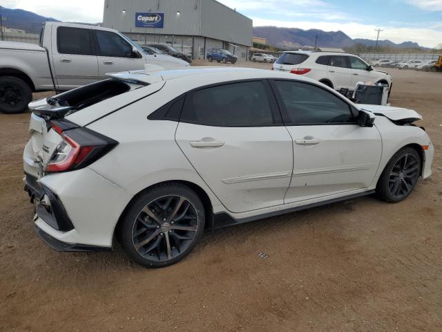 SHHFK7H90LU206472 - 2020 HONDA CIVIC SPORT TOURING WHITE photo 3