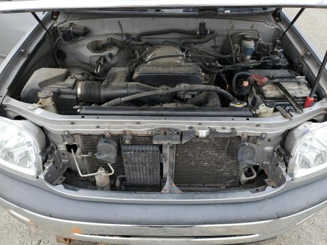 5TBBT44161S142709 - 2001 TOYOTA TUNDRA ACCESS CAB ვერცხლისფერი ფოტო 11