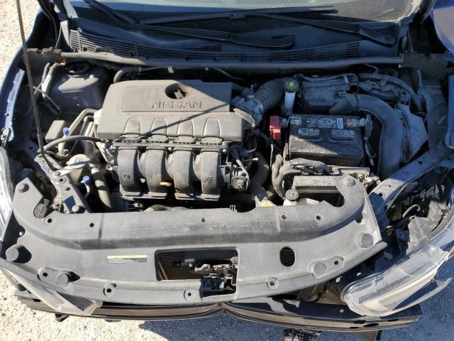 3N1AB7AP5KY350383 - 2019 NISSAN SENTRA S BLUE photo 11