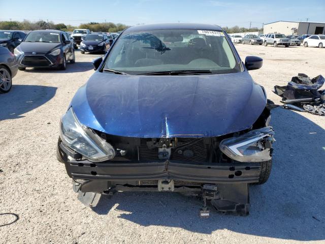 3N1AB7AP5KY350383 - 2019 NISSAN SENTRA S BLUE photo 5