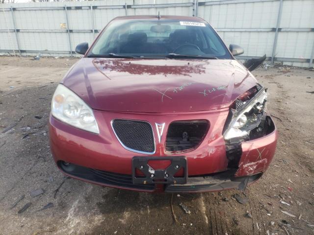 1G2ZH57N084202036 - 2008 PONTIAC G6 GT RED photo 5