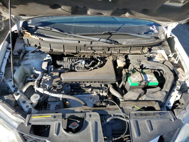 5N1AT2MT4EC754757 - 2014 NISSAN ROGUE S WHITE photo 11