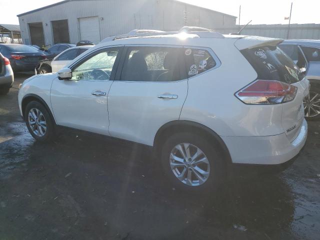 5N1AT2MT4EC754757 - 2014 NISSAN ROGUE S WHITE photo 2