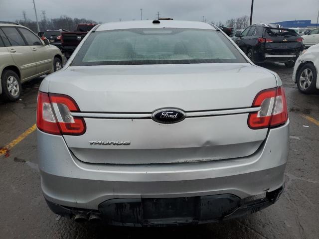 1FAHP2DW6AG112745 - 2010 FORD TAURUS SE SILVER photo 6