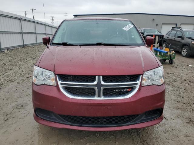 2C4RDGCG0GR137579 - 2016 DODGE GRAND CARA SXT MAROON photo 5