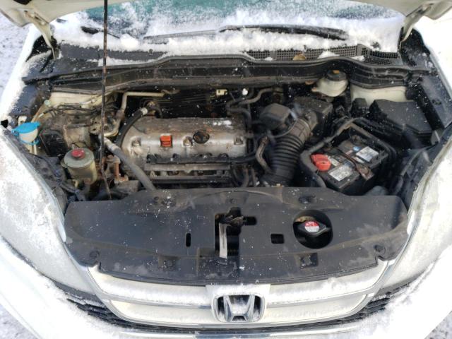 5J6RE4H73AL813067 - 2010 HONDA CR-V EXL WHITE photo 12