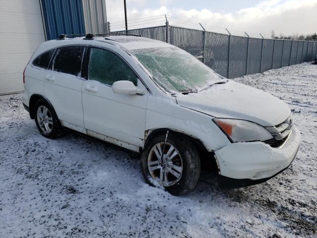 5J6RE4H73AL813067 - 2010 HONDA CR-V EXL WHITE photo 4