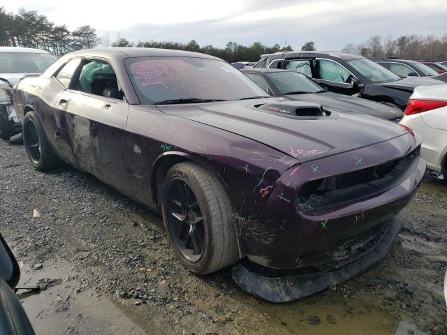 2C3CDZFJ0MH676749 - 2021 DODGE CHALLENGER R/T SCAT PACK PURPLE photo 4