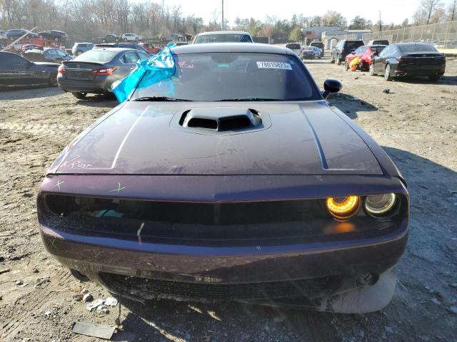 2C3CDZFJ0MH676749 - 2021 DODGE CHALLENGER R/T SCAT PACK PURPLE photo 5