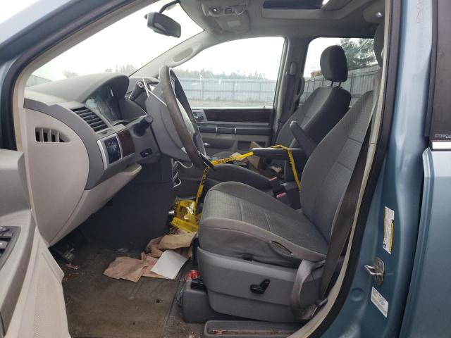 2A8HR54X79R622636 - 2009 CHRYSLER TOWN & COU TOURING BLUE photo 7