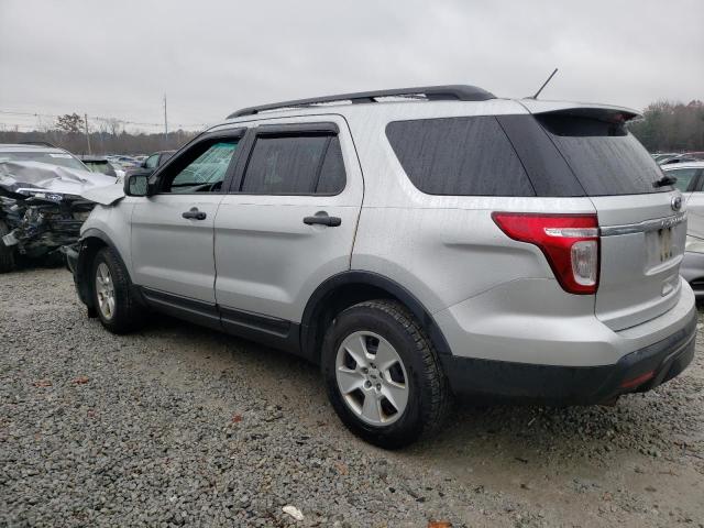 1FM5K8B80EGA52062 - 2014 FORD EXPLORER SILVER photo 2