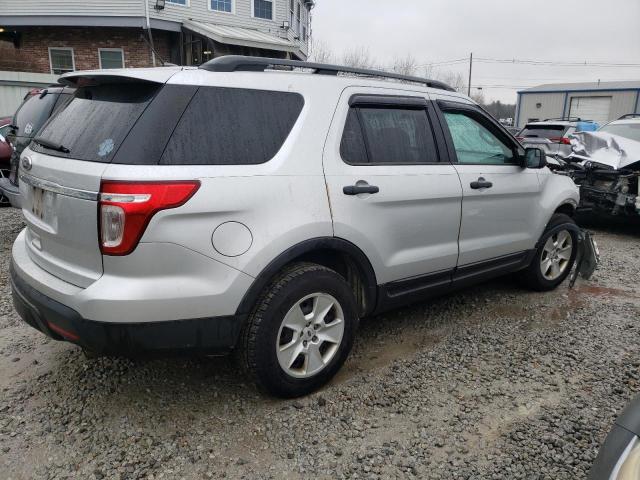 1FM5K8B80EGA52062 - 2014 FORD EXPLORER SILVER photo 3