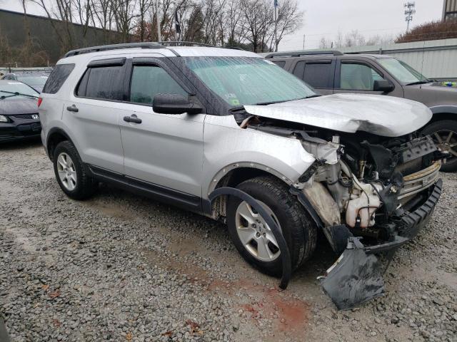 1FM5K8B80EGA52062 - 2014 FORD EXPLORER SILVER photo 4