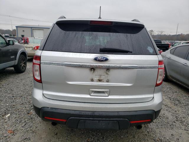 1FM5K8B80EGA52062 - 2014 FORD EXPLORER SILVER photo 6