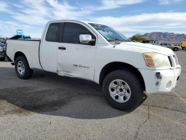 1N6AA06AX5N574629 - 2005 NISSAN TITAN XE WHITE photo 4