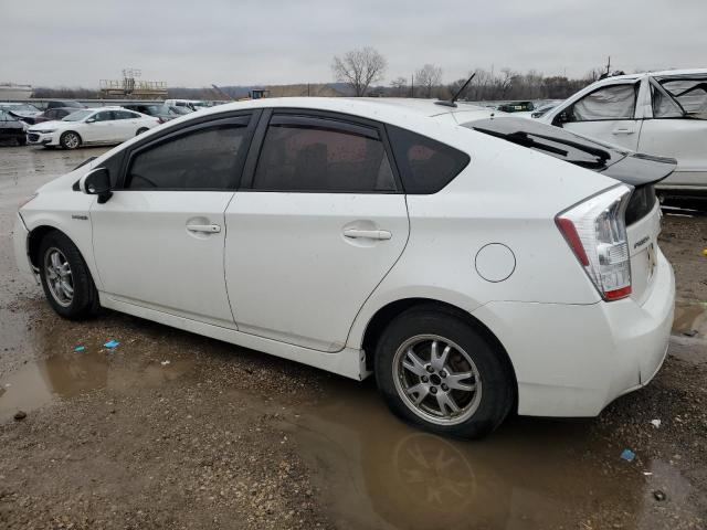 JTDKN3DU3B5350088 - 2011 TOYOTA PRIUS WHITE photo 2