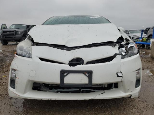 JTDKN3DU3B5350088 - 2011 TOYOTA PRIUS WHITE photo 5