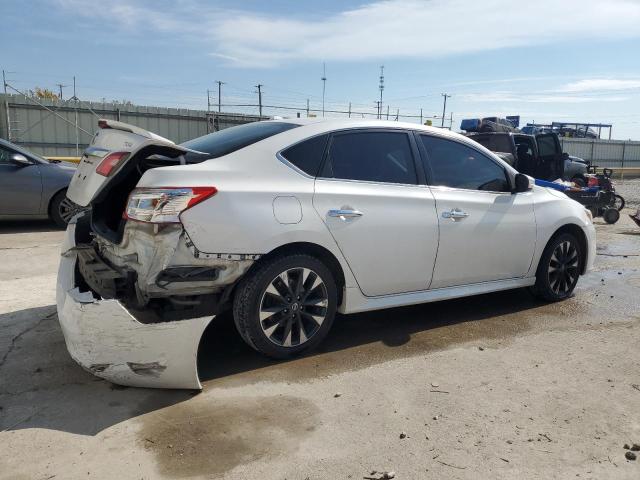 3N1AB7APXJY323243 - 2018 NISSAN SENTRA S WHITE photo 3