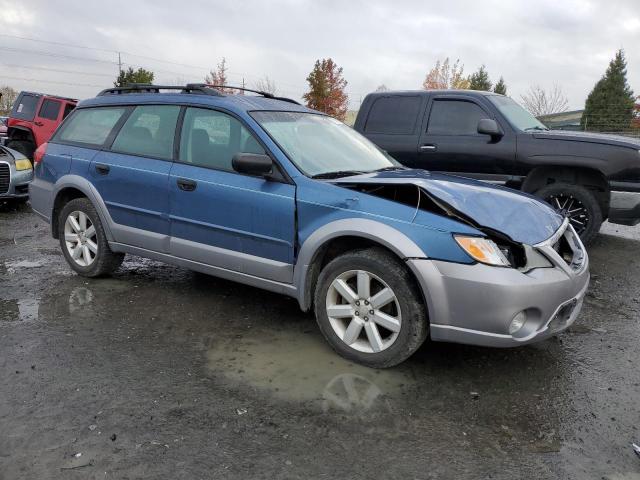 4S4BP61C387345652 - 2008 SUBARU OUTBACK 2.5I BLUE photo 4