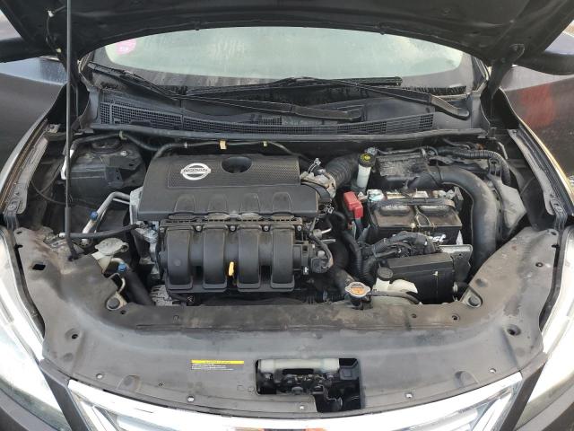 3N1AB7AP1EL610778 - 2014 NISSAN SENTRA S GRAY photo 11