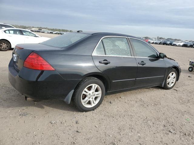 1HGCM56837A215275 - 2007 HONDA ACCORD EX BLACK photo 3