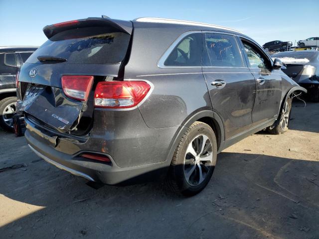 5XYPHDA11HG280331 - 2017 KIA SORENTO EX GRAY photo 3