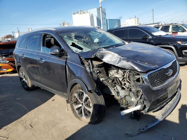 5XYPHDA11HG280331 - 2017 KIA SORENTO EX GRAY photo 4