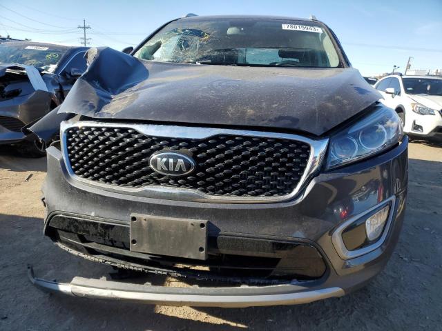 5XYPHDA11HG280331 - 2017 KIA SORENTO EX GRAY photo 5