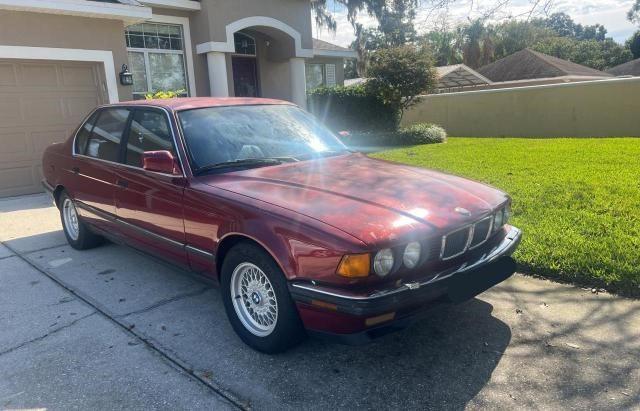 WBAGC8310NDC81239 - 1992 BMW 750 IL AUTOMATIC RED photo 1