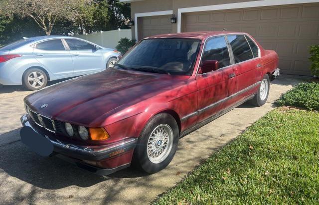WBAGC8310NDC81239 - 1992 BMW 750 IL AUTOMATIC RED photo 2
