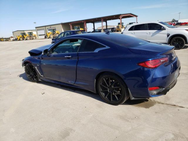 JN1EV7EK4HM361121 - 2017 INFINITI Q60 PREMIUM BLUE photo 2