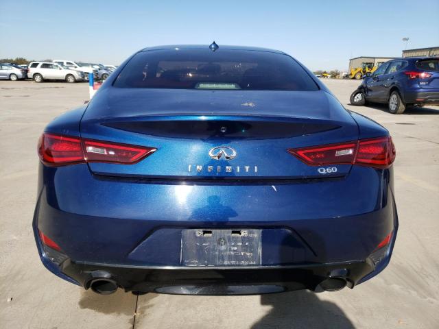 JN1EV7EK4HM361121 - 2017 INFINITI Q60 PREMIUM BLUE photo 6