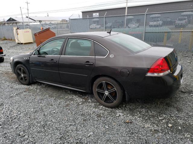 2G1WT57K291164818 - 2009 CHEVROLET IMPALA 1LT BROWN photo 2