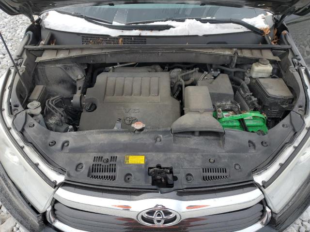 5TDKKRFH0GS127021 - 2016 TOYOTA HIGHLANDER XLE BLACK photo 12