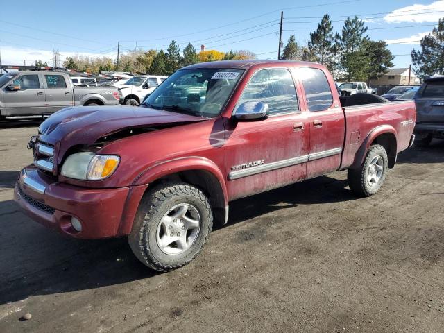 5TBBT44133S365826 - 2003 TOYOTA TUNDRA ACCESS CAB SR5 BURGUNDY photo 1