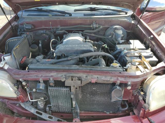 5TBBT44133S365826 - 2003 TOYOTA TUNDRA ACCESS CAB SR5 BURGUNDY photo 11