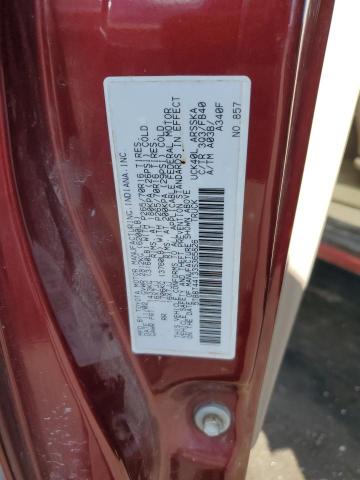 5TBBT44133S365826 - 2003 TOYOTA TUNDRA ACCESS CAB SR5 BURGUNDY photo 12