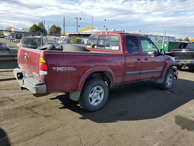 5TBBT44133S365826 - 2003 TOYOTA TUNDRA ACCESS CAB SR5 BURGUNDY photo 3